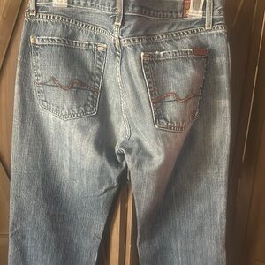 7 of all mankind Blue Denim Jeans